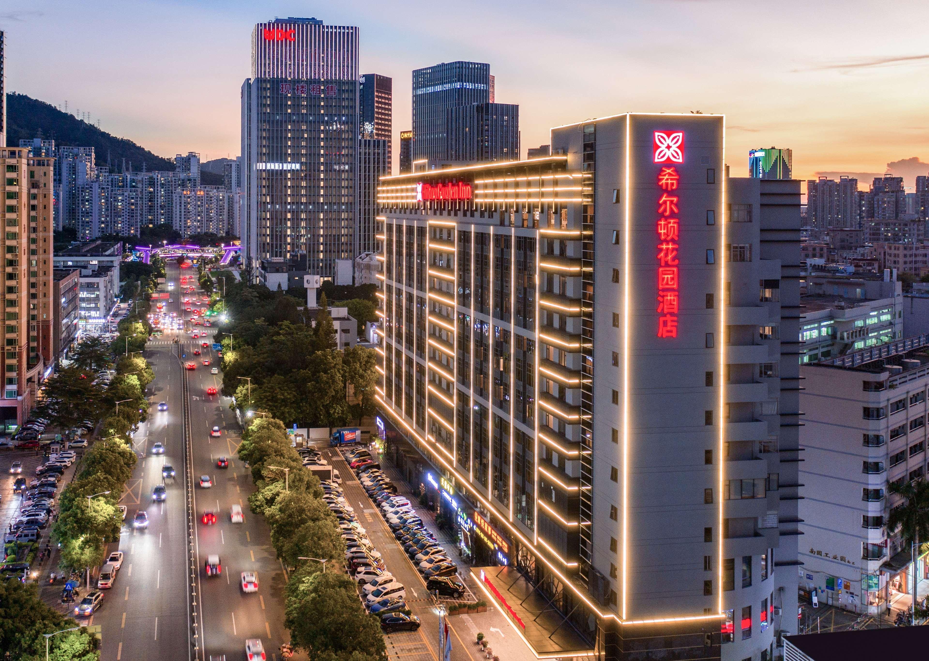 Hilton Garden Inn Shenzhen Nanshan Avenue מראה חיצוני תמונה