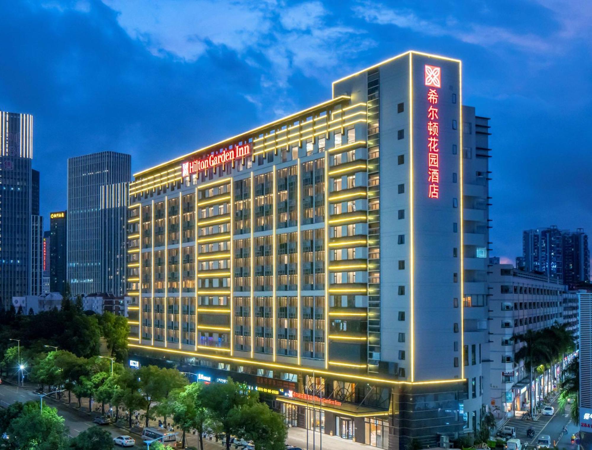 Hilton Garden Inn Shenzhen Nanshan Avenue מראה חיצוני תמונה