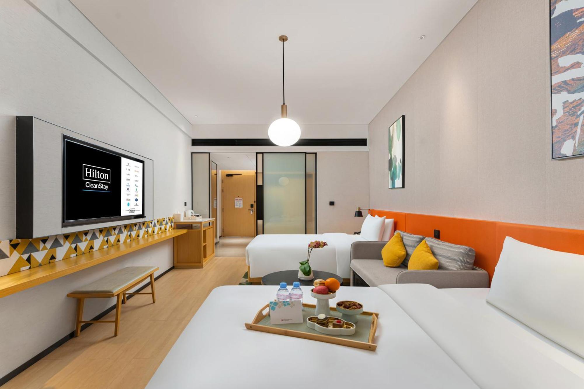 Hilton Garden Inn Shenzhen Nanshan Avenue מראה חיצוני תמונה